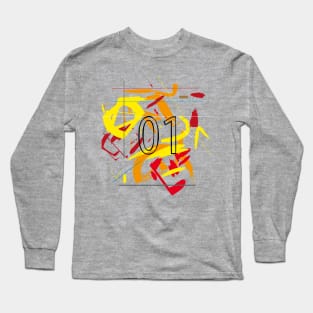 abstract 01 Long Sleeve T-Shirt